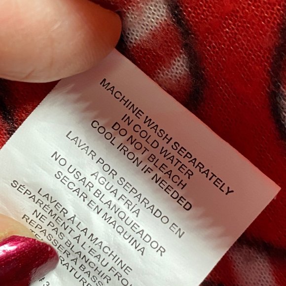 #Follow me Christmas one piece zip up pajamas santa hood candy canes women's XXL - Picture 13 of 13